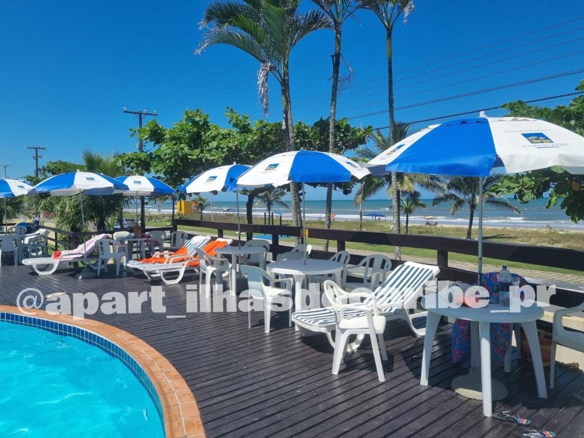 Apto Cond Ilhas Do Caribe - Pr - Beira Mar Matinhos Dış mekan fotoğraf