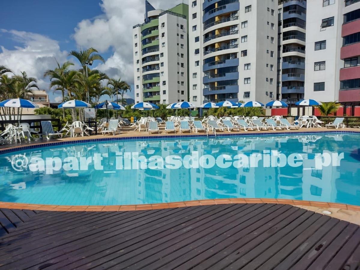 Apto Cond Ilhas Do Caribe - Pr - Beira Mar Matinhos Dış mekan fotoğraf