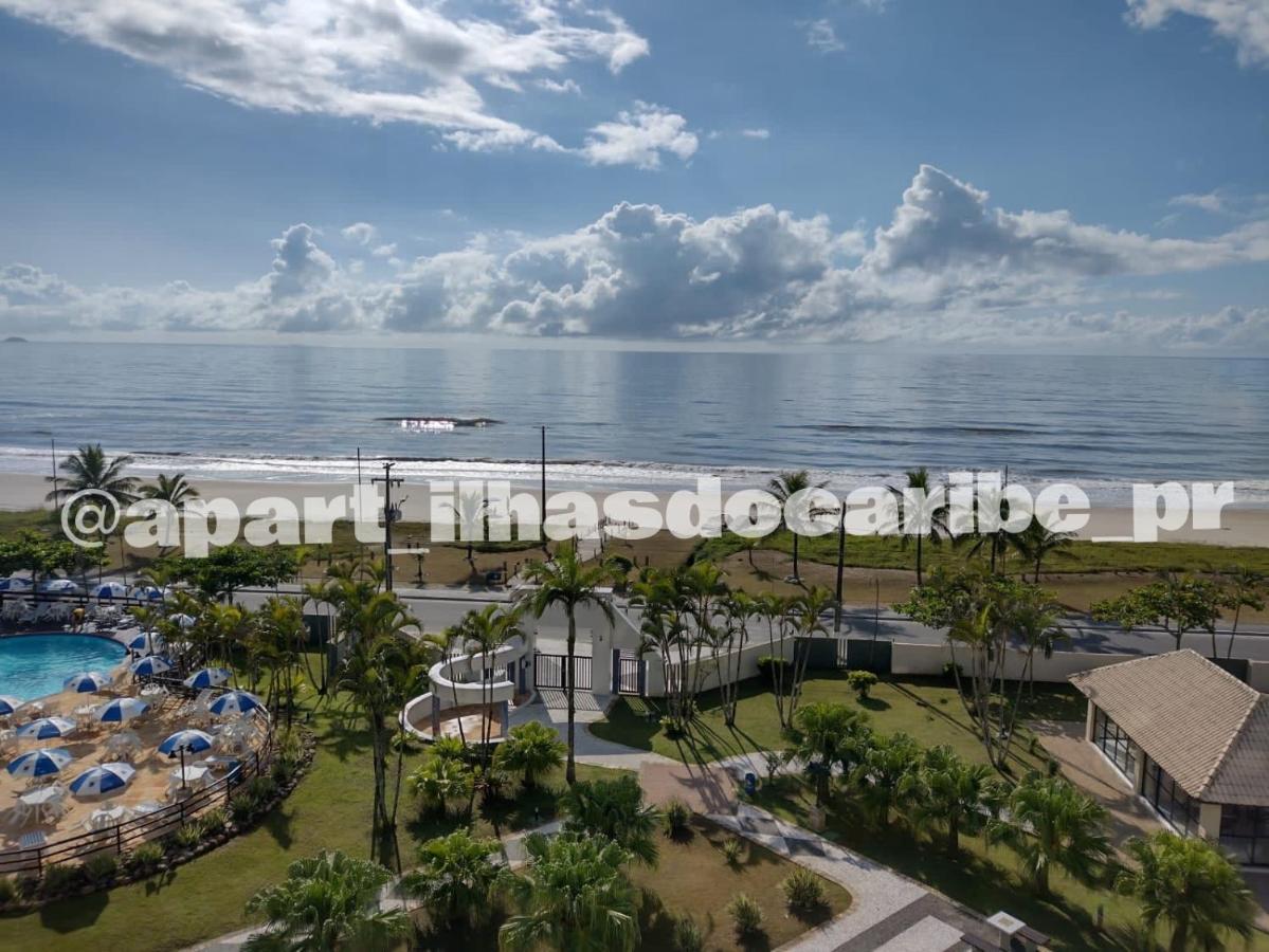Apto Cond Ilhas Do Caribe - Pr - Beira Mar Matinhos Dış mekan fotoğraf