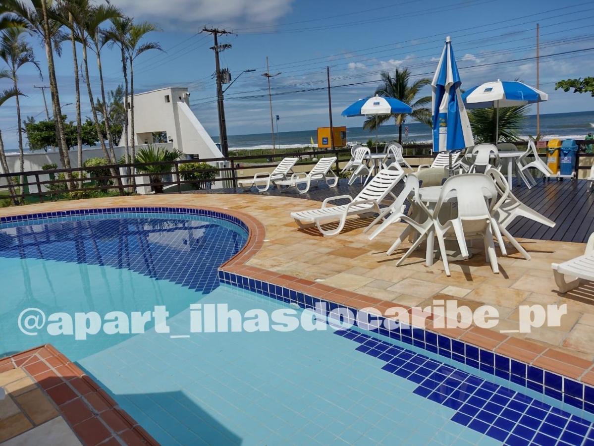 Apto Cond Ilhas Do Caribe - Pr - Beira Mar Matinhos Dış mekan fotoğraf
