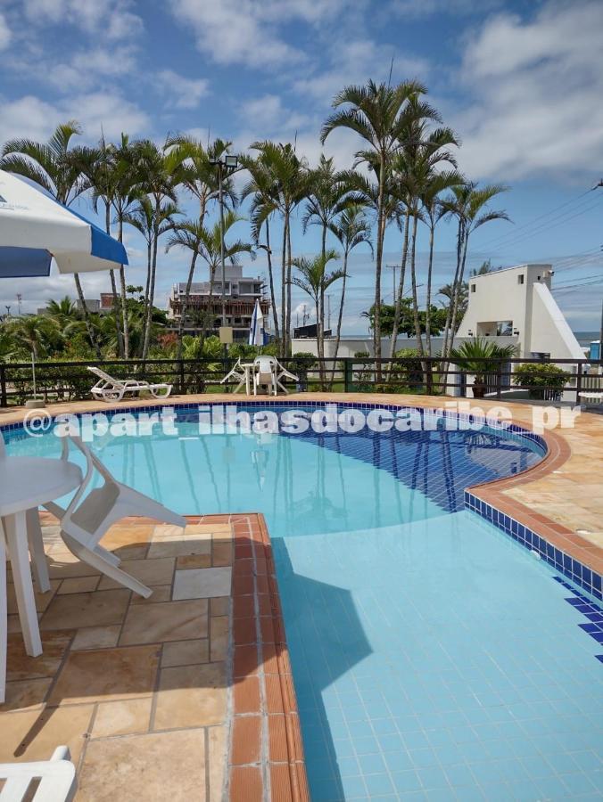 Apto Cond Ilhas Do Caribe - Pr - Beira Mar Matinhos Dış mekan fotoğraf