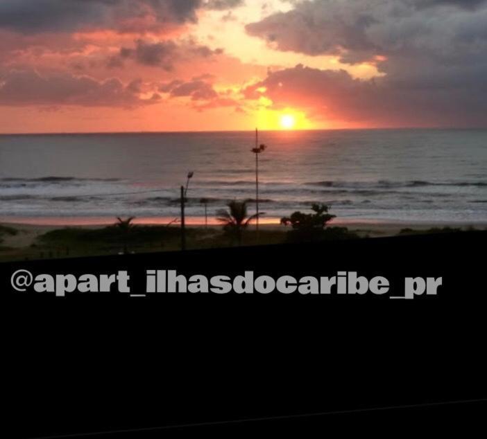 Apto Cond Ilhas Do Caribe - Pr - Beira Mar Matinhos Dış mekan fotoğraf