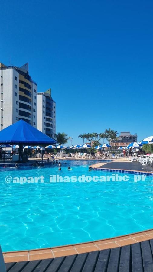 Apto Cond Ilhas Do Caribe - Pr - Beira Mar Matinhos Dış mekan fotoğraf