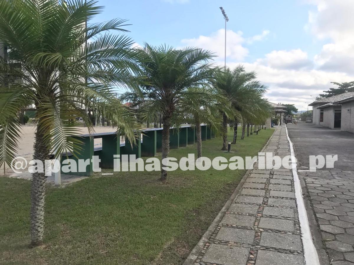 Apto Cond Ilhas Do Caribe - Pr - Beira Mar Matinhos Dış mekan fotoğraf