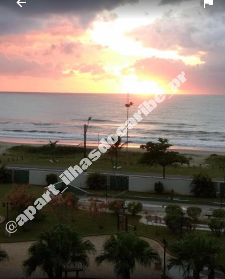Apto Cond Ilhas Do Caribe - Pr - Beira Mar Matinhos Dış mekan fotoğraf