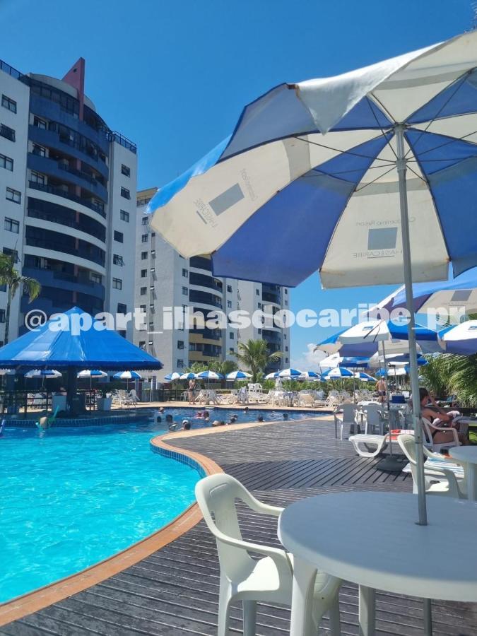 Apto Cond Ilhas Do Caribe - Pr - Beira Mar Matinhos Dış mekan fotoğraf