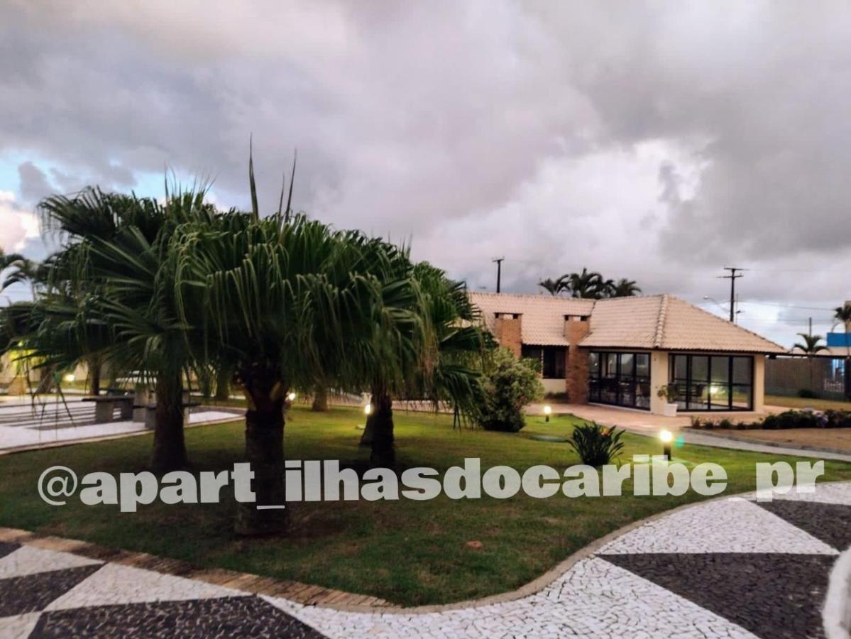 Apto Cond Ilhas Do Caribe - Pr - Beira Mar Matinhos Dış mekan fotoğraf