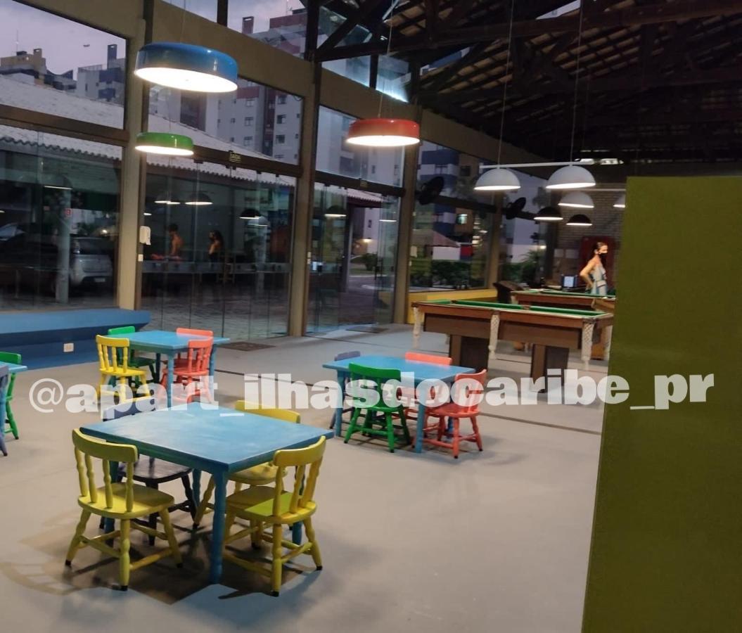 Apto Cond Ilhas Do Caribe - Pr - Beira Mar Matinhos Dış mekan fotoğraf