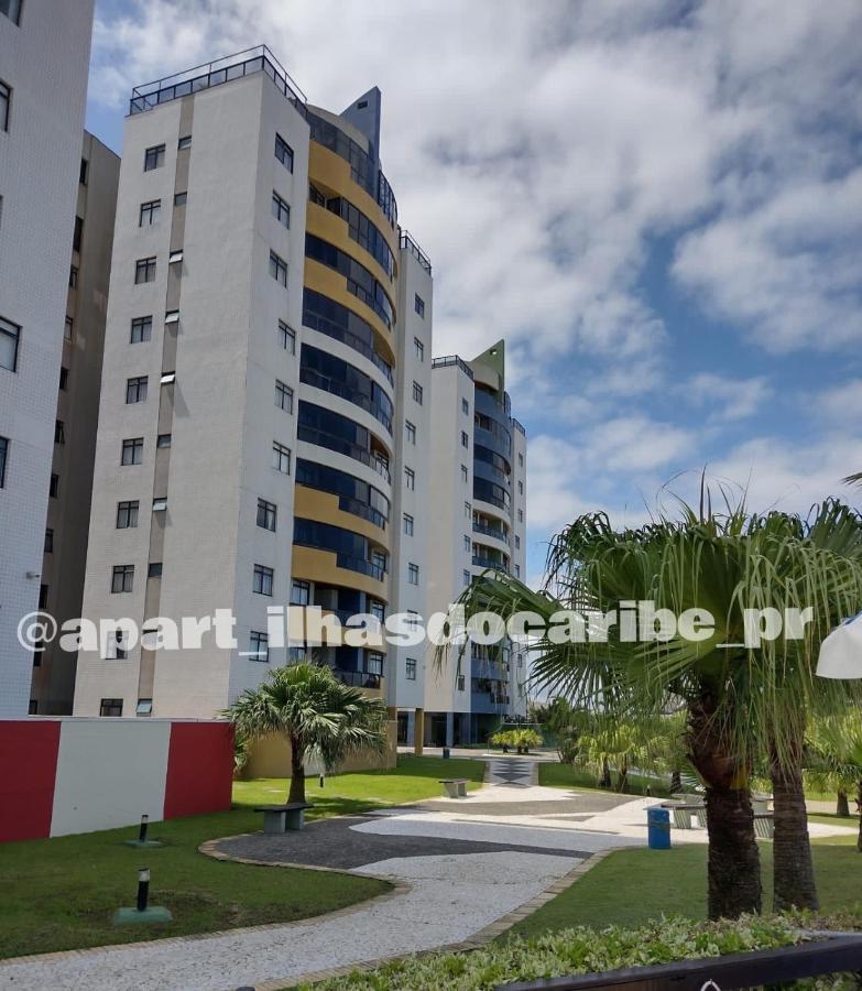 Apto Cond Ilhas Do Caribe - Pr - Beira Mar Matinhos Dış mekan fotoğraf