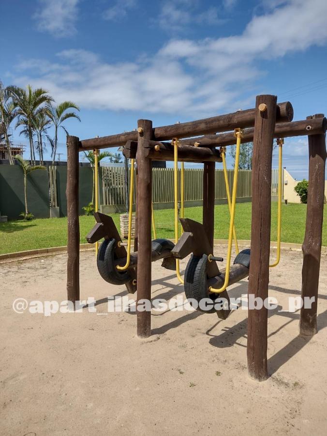 Apto Cond Ilhas Do Caribe - Pr - Beira Mar Matinhos Dış mekan fotoğraf