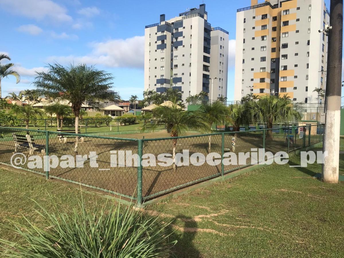 Apto Cond Ilhas Do Caribe - Pr - Beira Mar Matinhos Dış mekan fotoğraf