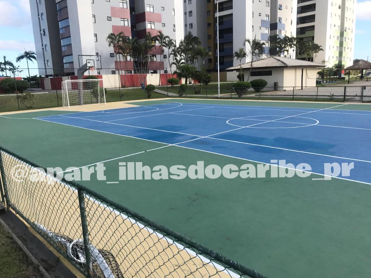 Apto Cond Ilhas Do Caribe - Pr - Beira Mar Matinhos Dış mekan fotoğraf