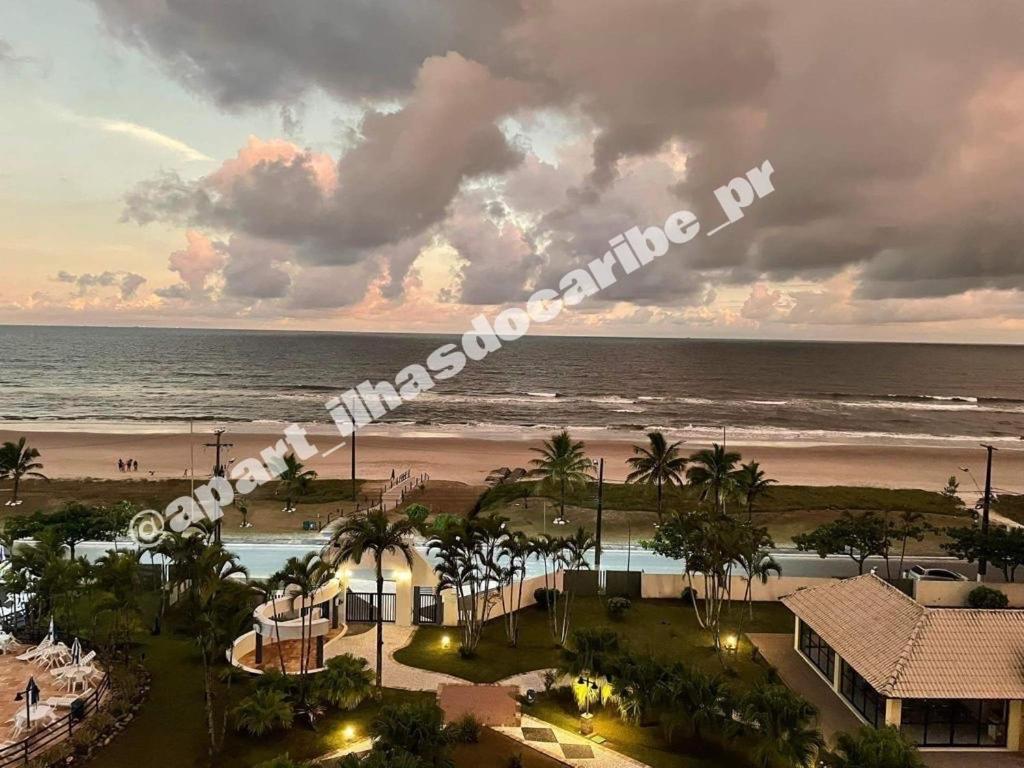 Apto Cond Ilhas Do Caribe - Pr - Beira Mar Matinhos Dış mekan fotoğraf